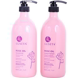 ROSE OIL SHAMPOO AND CONDITIONER SET