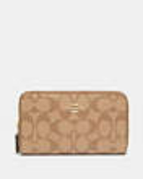 Medium Id Zip Wallet In Signature Canvas