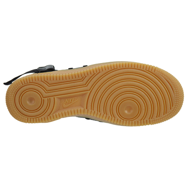 Nike SF Air Force 1 Mid Black Gum Light Brown Womens Style :AA3966
