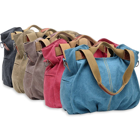 ARM CANDY Handy Natural Canvas Handbag