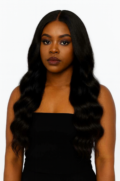GoldTag 5x5 HD Closure Wig Body Wave 100% Virgin Human Hair (nylon cap sold separately)