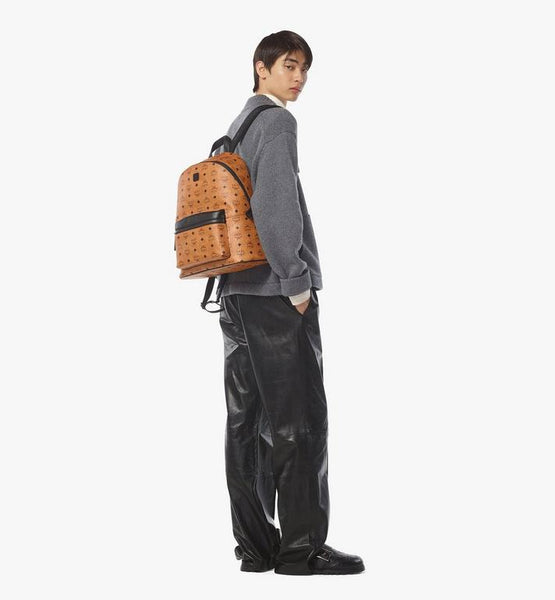 Stark Backpack in Visetos Cognac