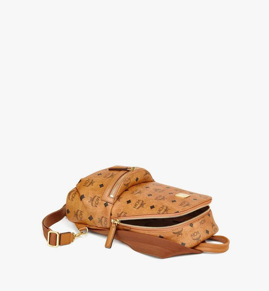 Aren Sling Bag in Visetos Cognac