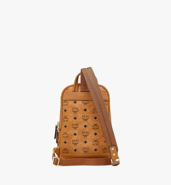 Aren Sling Bag in Visetos Cognac