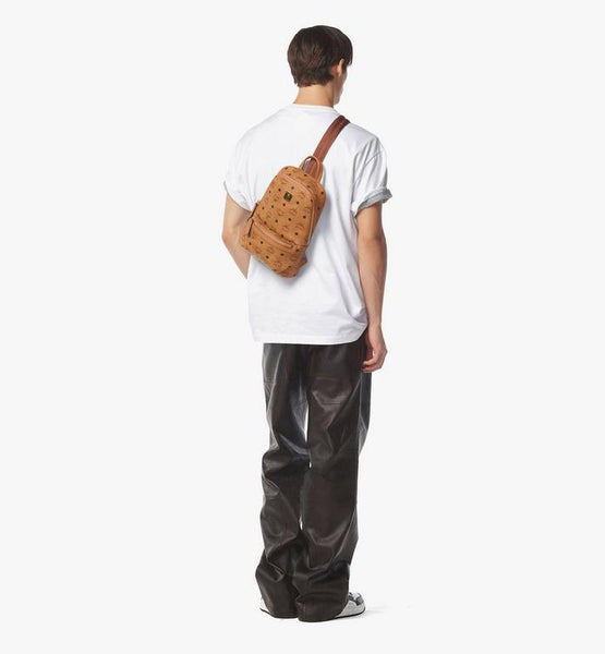 Aren Sling Bag in Visetos Cognac