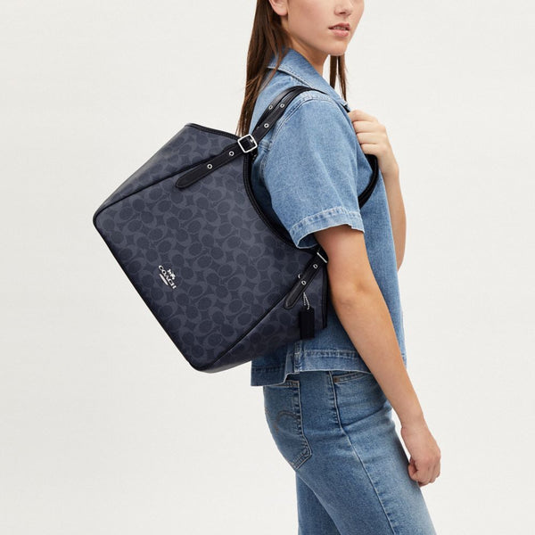 Meadow Shoulder Bag In Signature Canvas
