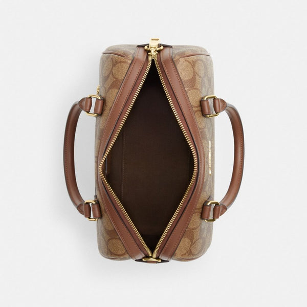 Rowan Satchel Bag In Signature Canvas