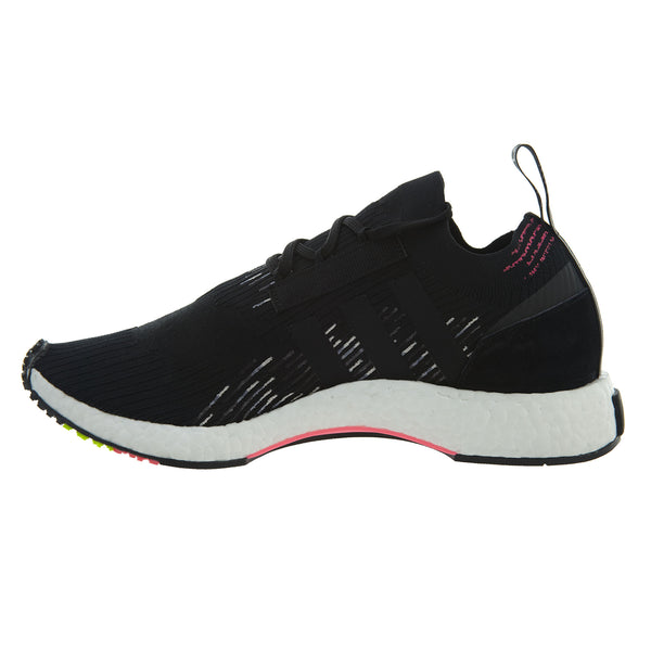 Adidas Originals NMD Racer Primeknit in Core Black/pink Mens Style :CQ2441