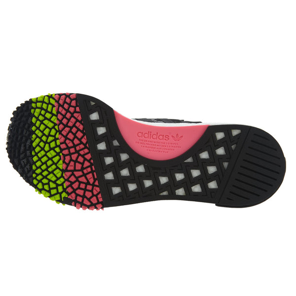 Adidas Originals NMD Racer Primeknit in Core Black/pink Mens Style :CQ2441
