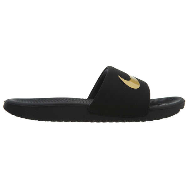 Nike Kawa Slide GS 'Black Gold' Boys / Girls Style :819352