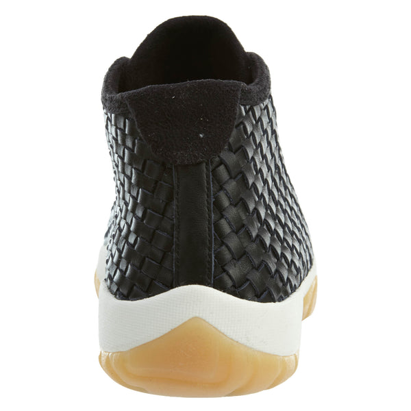 Air Jordan Future Premium Leather Black Sail Gum Yellow Mens Style :652141