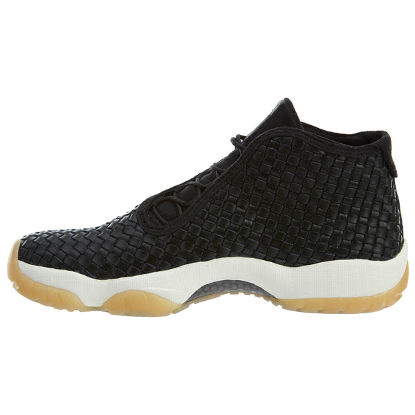 Air Jordan Future Premium Leather Black Sail Gum Yellow Mens Style :652141