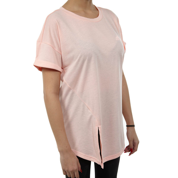 Adidas Sslv Tee Womens Style : Dx0440-Coral