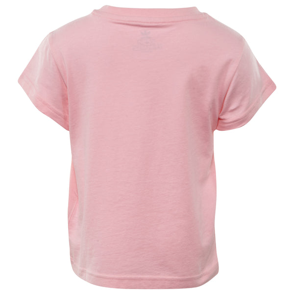 Adidas Trefoil Tee Little Kids Style : Dv2861-LTPINK/WHITE