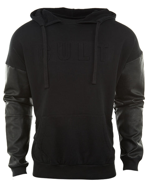 Cult Of Individuality Pullover-vegan Sleeves Mens Style : 65-f-15b-k22a