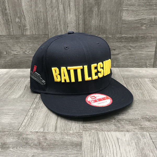 New Era Battleship Boardgame Wordmark Logo Adjustable Snapback Unisex Style : Rn11493