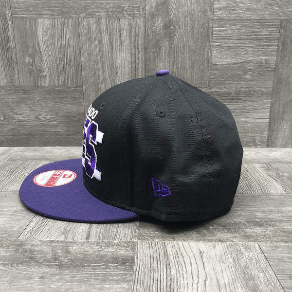 New Era Word Stride Colorado Rockies 9fifty Snapback Unisex Style : Rn11493