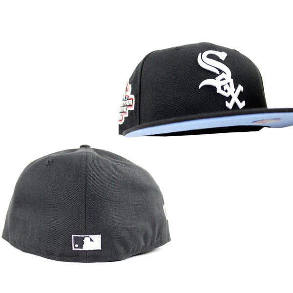 New Era Chicago White Sox Icy Side Patch 59fifty Fitted Hat Unisex Style : HHH-BV-60180910