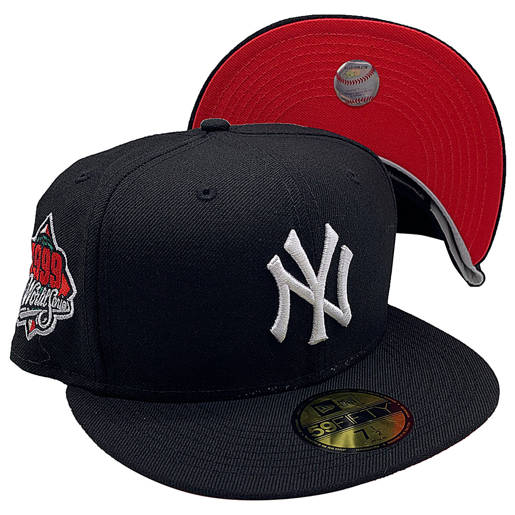 New Era Fitted hat 59fifty New York Yankee 1999 World Series Black Unisex Style : HHH-RV-70625714