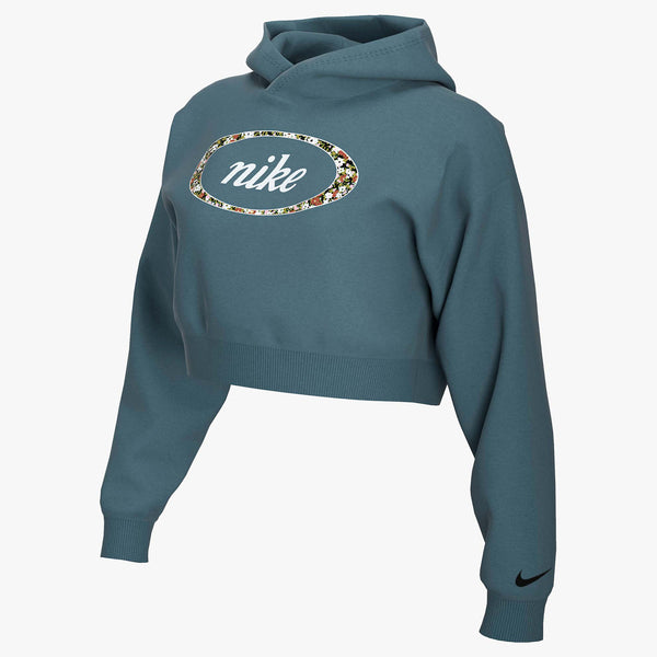 Nike Nsw Floral Logo Pullover Hoodie Womens Style : Cv1870