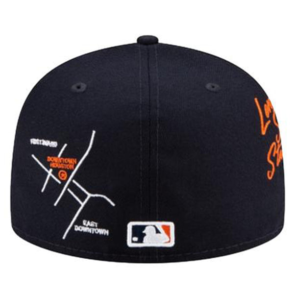New Era 5950 Fitted Houston Astros Unisex Style : Hhh-gv-60185139