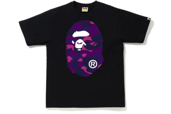Bape Color Camo Big Ape Head T-shirt (Ss20) Mens Style : 912576