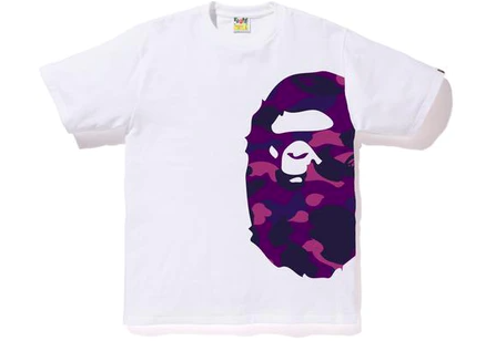Bape Color Camo Side Big Ape Head Tee Mens Style : 912699