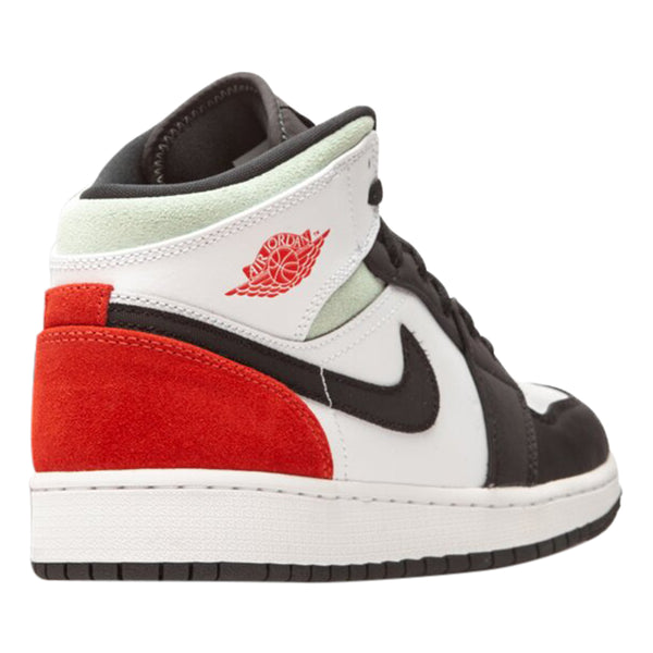 AIR JORDAN 1 MID GS 'RED MINT'