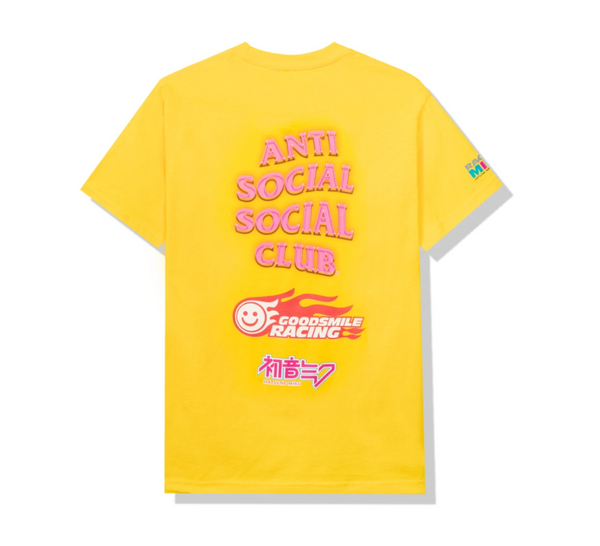 Anti Social Social Club Good Smile Racing Logo Tee Mens Style : 917441