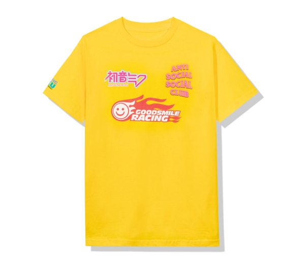 Anti Social Social Club Good Smile Racing Logo Tee Mens Style : 917441