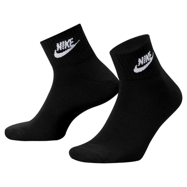 Nike 22 Everyday Essential Ankle Socks - 3 Pack Unisex Style : Dx5074