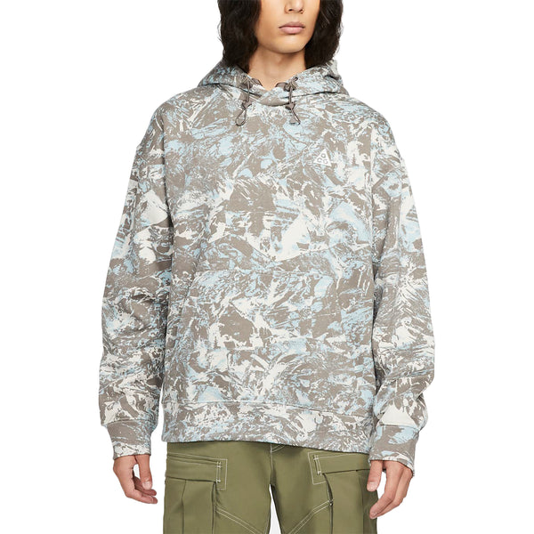 Nike Acg Therma-fit Fleece All-over Print Pullover Hoodie Mens Style : Dj1425
