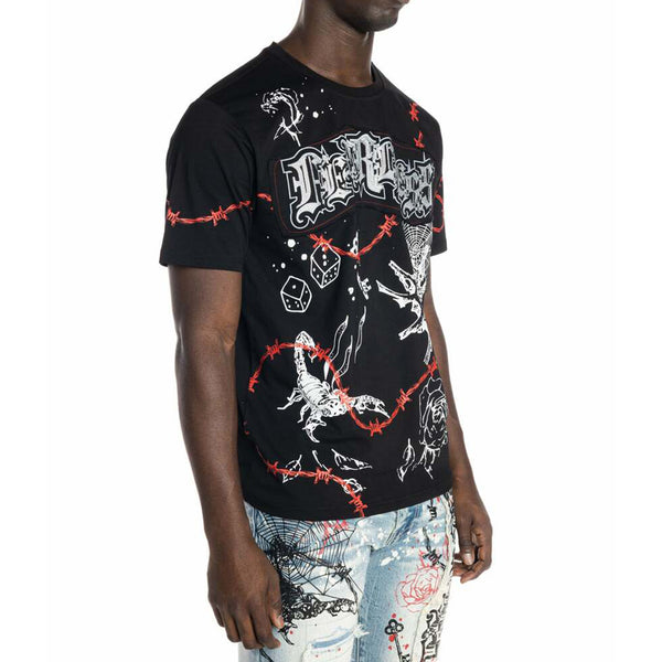 Smoke Rise Scorpion Fashion Tee Mens Style : Kt22259