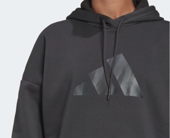Adidas Sportswear Future Icons Feel Fierce Graphic Hoodie Mens Style : H67083