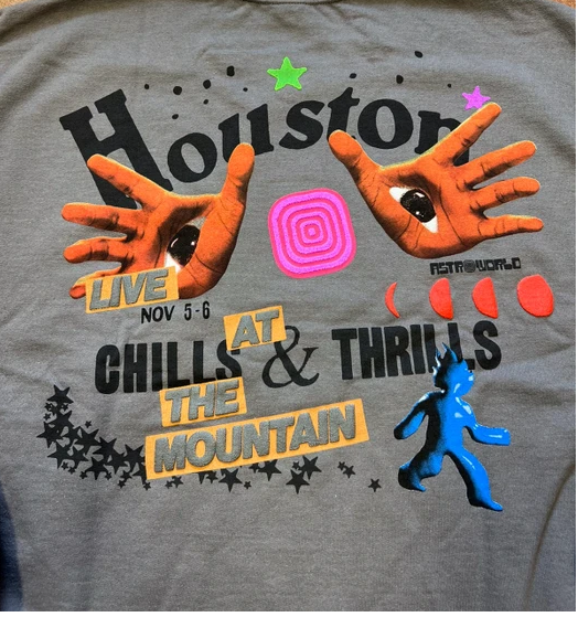 Travis Scott Astrofest 2021 Houston Crewneck Mens Style : Af21-cs20