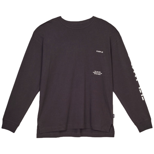 Purple-brand Jersey Birds L/s Tee Mens Style : P204-jbbl222