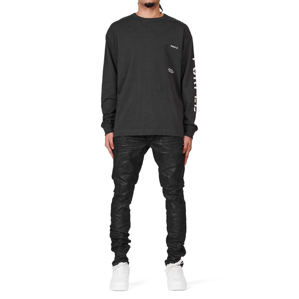 Purple-brand Jersey Birds L/s Tee Mens Style : P204-jbbl222