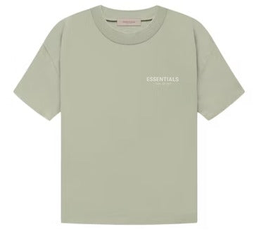 Essentials Fear Of God Mens Sea Foam T-shirt Mens Style : Fgmt6003