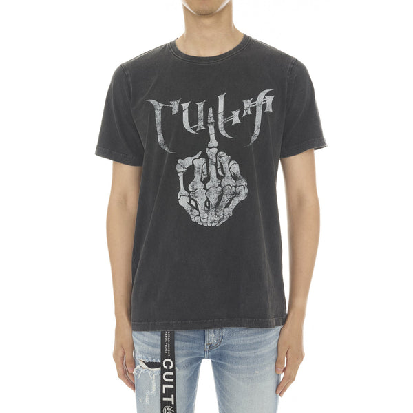 Cult Of Individuality Short Sleeve Crew Neck Tee Fu Mens Style : 622a3-k98a