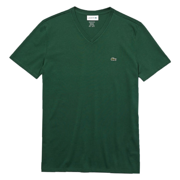 Lacoste V-neck Pima Cotton Jersey T-shirt Mens Style : Th6710 51