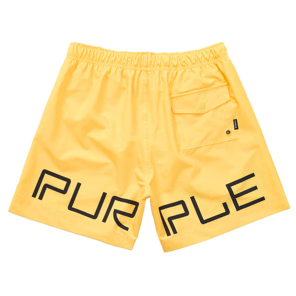 Purple-brand Printed All Round Short-wordmark Mens Style : P504-pcys322