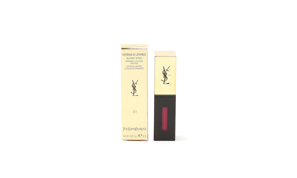 YSL ROUGE PUR COUT GLOSSYSTAIN #51 MAGENTA AMPLIF