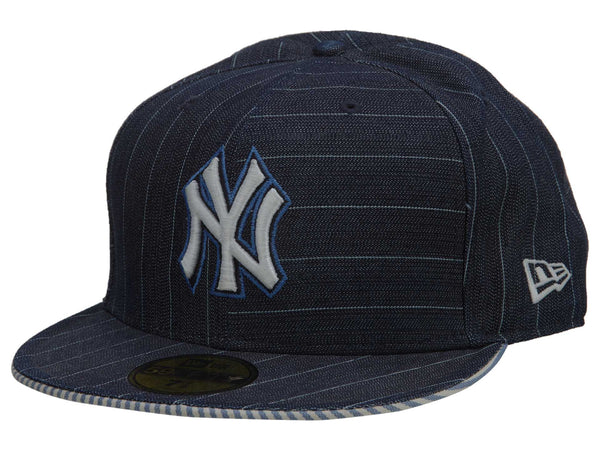 New Era New York Yankees Striped 59fifty Unisex Style : Yankee25