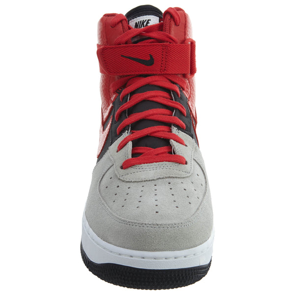 Nike Air Force 1 High Top Lv8 Wolf Grey Red Black Mens Style :806403