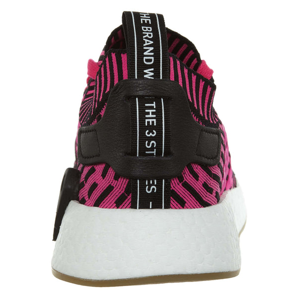 Adidas NMD R2 PK Sneakers Fuchsia Black White Mens Style :BY9697