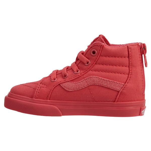Vans Sk8‑hi Zip (Contrast Stitch) Skate Shoe Toddlers Style : Vn0a32r3