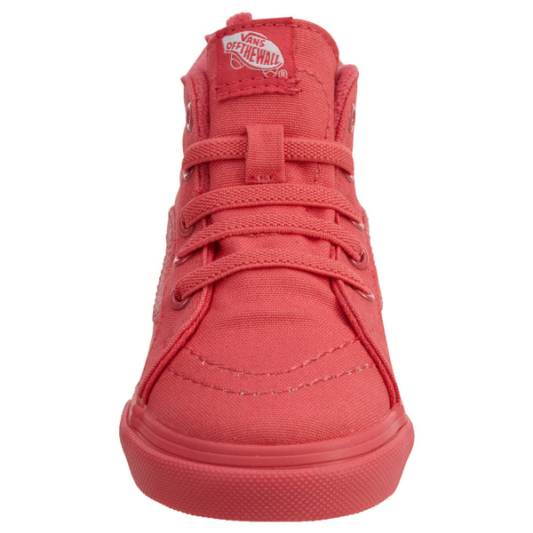 Vans Sk8‑hi Zip (Contrast Stitch) Skate Shoe Toddlers Style : Vn0a32r3