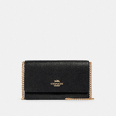 Coach Flap Belt Bag Style # 91678 Black