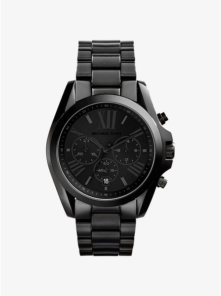 Michael Kors Oversized Bradshaw Black-Tone Watch Style # MK5550