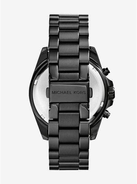 Michael Kors Oversized Bradshaw Black-Tone Watch Style # MK5550